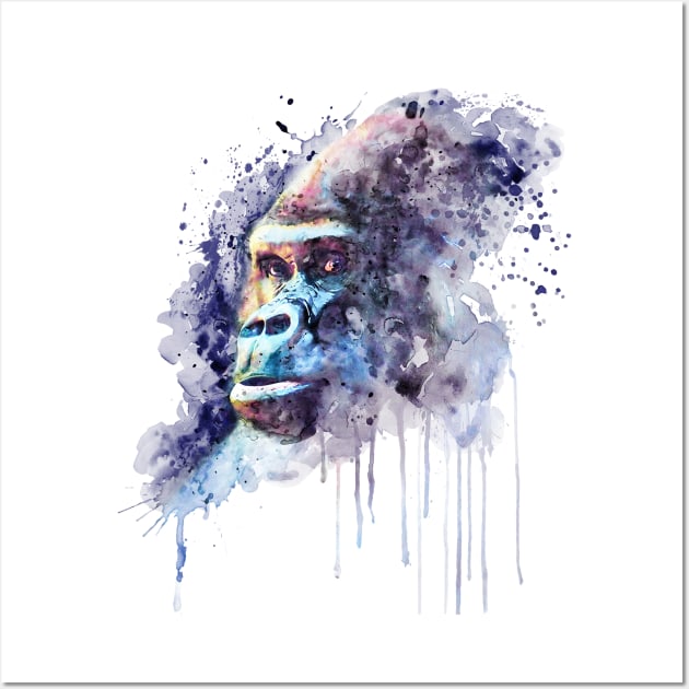 Powerful Gorilla Wall Art by Marian Voicu